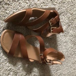 Franco Sarto Leather Sandal, Ladies Size 7
